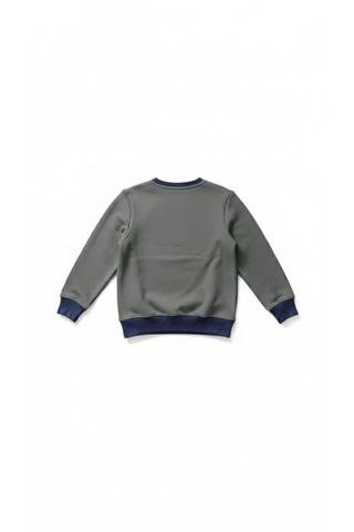 Coupon Çocuk Sweatshirt / Logo Baskılı Vizon