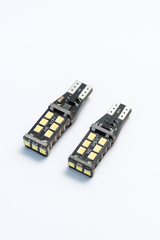 T15 Led Ampul 15 Ledli Canbuslı Ultra Parlak Beyaz