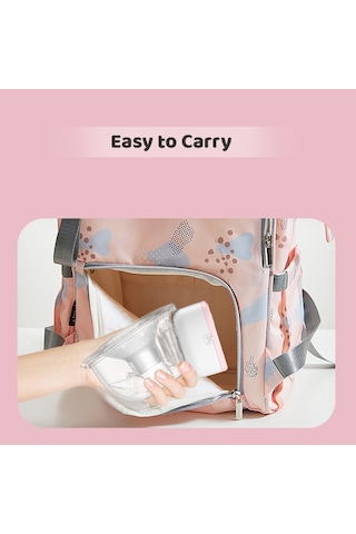 Moveevo Giyilebilir Göğüs Pompası Eller Serbest Elektrikli Göğüs Pompası Emzirme İçin 4 Mod 12 Emiş Seviyesi Düşük Gürültü 1pc