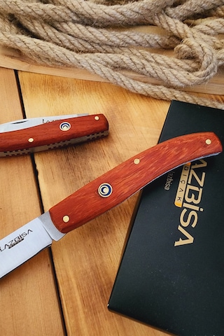 Paduk Sap Çakı Kamp Çakısı Outdoor Piknik Bahçe Çakısı Çk126 Çok Renkli