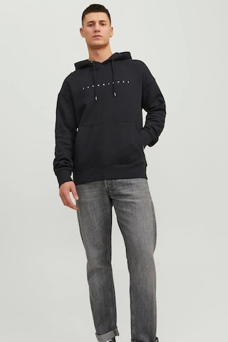 Jack & Jones Jack&jones Jjestar Jj Sweat Hood Noos Siyah 001