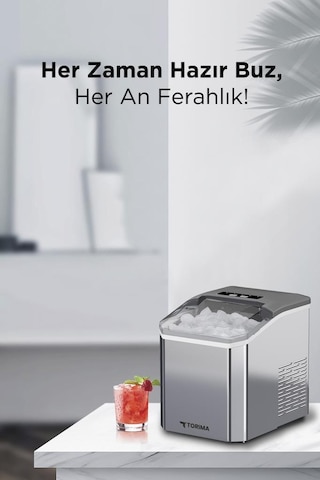 Torima YH16M Portatif Taşınabilir Hızlı Buz Yapma Makinesi