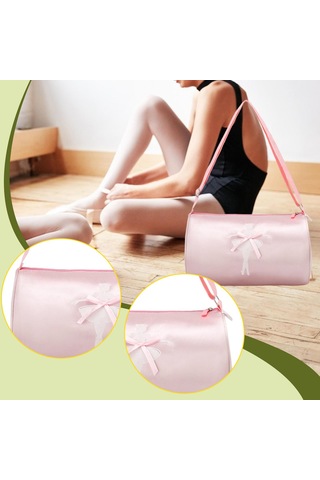 Suntek Kızlar Için Spor Çantası Tatlı Bale Dans Gösterileri Pembe