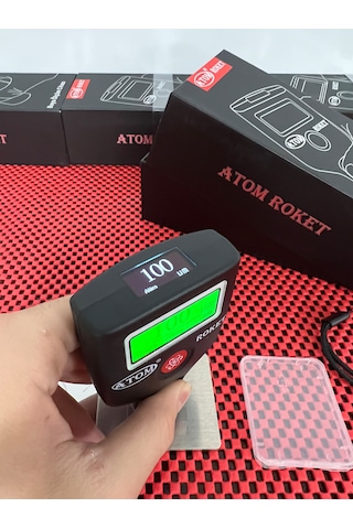 Yeni Atom Roket Oto Boya Kalınlık Ölçüm Cihazı Boya Test Cihazı