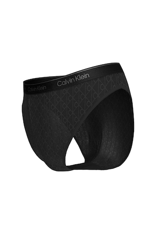 Calvin Klein Kadın Logo Detaylı Siyah Külot-16319
