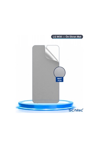 Schitec Lg W30 Uyumlu Ön Yüzey Mat Hidrojel Ekran Koruyucu 64287238