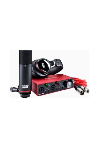 Scarlett 2i2 Studio 3. Nesil Stüdyo Kiti, Mic-headphones