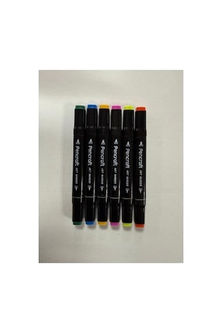 6 Li Kutulu Marker Profosyonel Boya Kalemi 8315