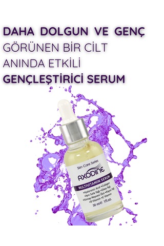 Axodine Yaşlanma Karşıtı Multivitamin Serum 30 ML