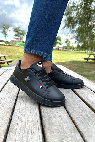 Erkek Sneakers Günlük Spor Ayakkabı Siyah-sıyah Siyah