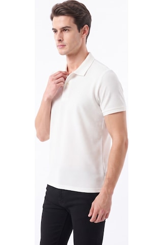 Kamer Erkek Polo Yaka Kısa Kollu Tişört Regular Kalıp 2610 Bgl-st05606 Beyaz