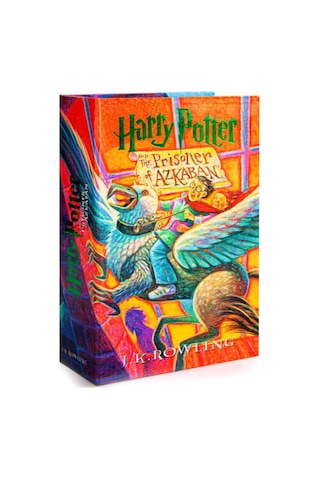 Kitap Görünümlü Kilitlenebilir Gizli Kasa Harry Potter Prisoner Of Azkaban Lisanslı