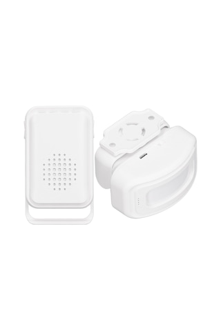 Yunboo Kablosuz Hareket Sensörlü Kapı Zili - 280m Uzaklıkta Alarm, Titreşim Ve 22 Ses Seçeneği, Usb Beslemeli Güvenlik Sistemi