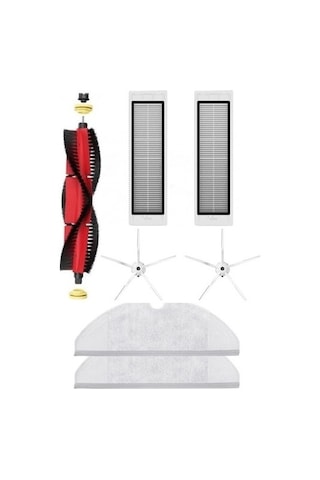 S5 Max Robot Süpürge Uyumlu 7'li Yedek Parça Seti