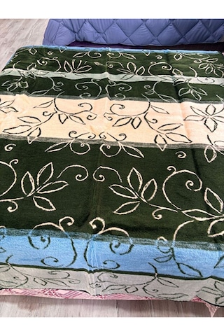160x200 Cm Çift Kişilik Battaniye Çok Renkli
