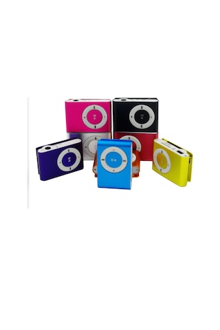 Suofeng Kompakt Metal Kılıf Spor Mp3 Çalar - Ekransız Tuşlu, Kart Girişli, Logo Özel Tasarım, Turuncu Kutu Olmadan