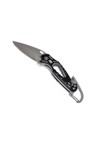 True Utility Tu 573k Smart Knife Kamp Çakı Gümüş - Siyah