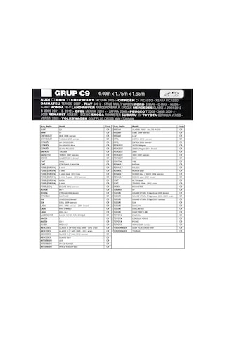 Guard Jeep Grup C9 Oto Branda 1 Adet