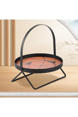 Trendooze Demir Depolama Rafı, Kahverengi, Çok Yönlü Giriş Düzenleyici Kahverengi