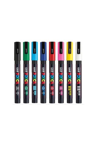 Set Pc 3m Basic - 8 Keçeli Kalem A-1