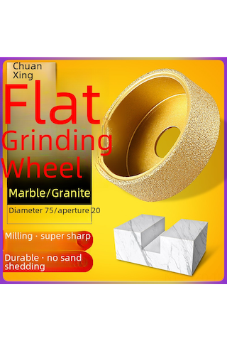 Yuntech01 Mermer, Kireçtaşı, Seramik İçin Direk Kenarlı Pürüzsüz Taş İşleme Aleti - 30mm Tabanlı El Verimli Zımpara Diski