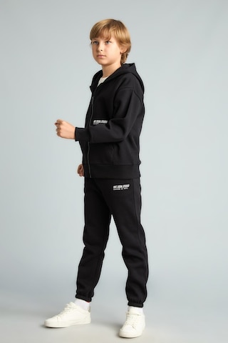 Defacto Baskılı Lastikli Paça Kalın Kumaş Jogger Eşofman Altı Erkek Çocuk H9685a826wnbk81 Siyah-bk81
