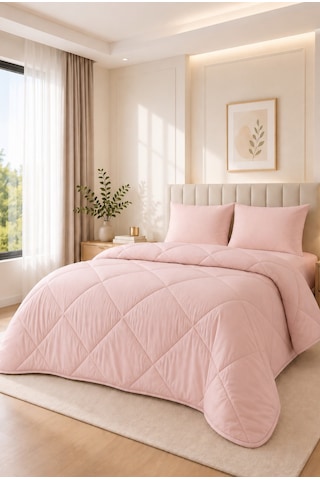 Formeya Pudra Soft Slikon Yorgan Tek Kişilik 155 215