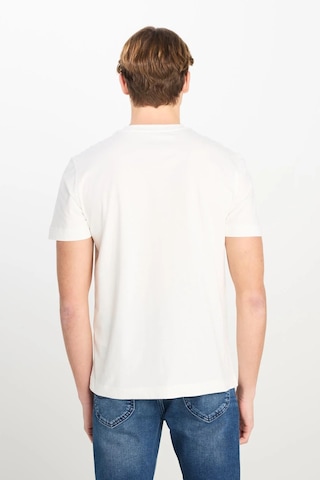 Regular Fit Patch Logo T-shirt White White