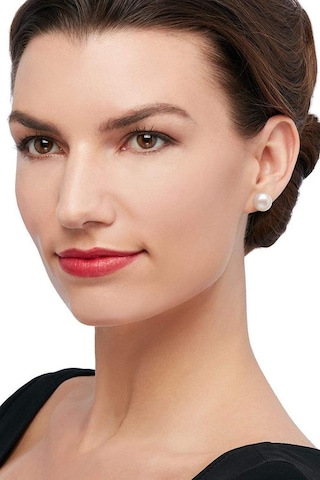 Kültür Incisi Çivili Küpe - 11 Mm. Inci Küpe Çok Renkli