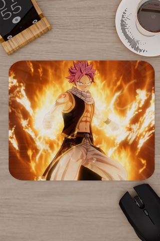 Fairy Tail Anime V1 - 22x18 Gaming Kauçuk Kaymaz Taban Mouse Pad Fare Altlığı