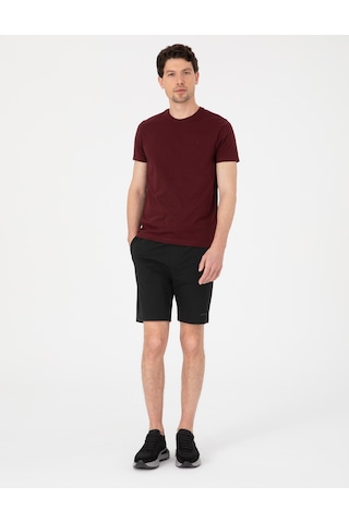 Pierre Cardin Siyah Regular Fit Örme Şort 50310719-vr046