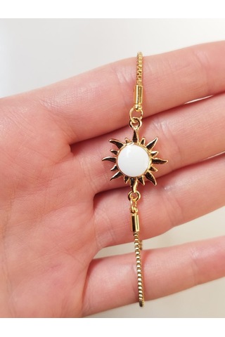 Güneş Tasarımlı Ayarlanabilir Bileklik Şık Hediyelik Çok Renkli