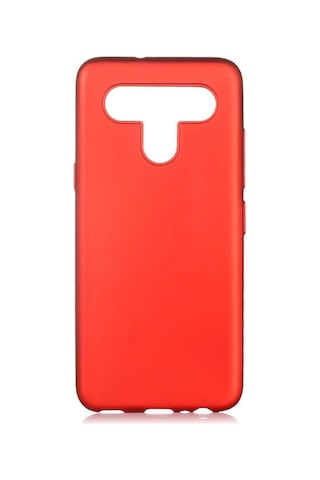 LG Uyumlu K51s Kılıf Zore Premier Silikon Kapak Kırmızı