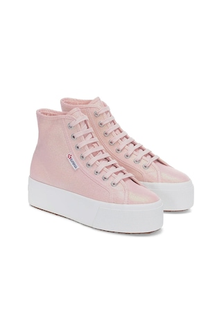 Superga 2708 Hı Top Lame Kadın Pembe Sneaker S4128dw-a0q 001