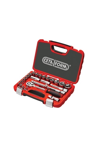 Ceta Form C20-25 PH2 1/2 Lokma Takımı Altı Köşe 25 Parça