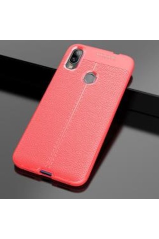 Galaxy A10S Kılıf Zore Niss Deri Desenli Silikon Kılıf