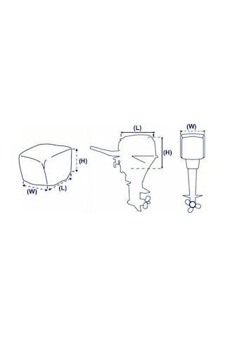Trem Covy Lux Motor Kılıfı Xxl 150-300hp