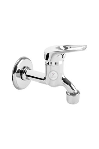 Yayke Aç Kapa Perletörlü Kısa Musluk Tuvalet Bahçe Çeşme