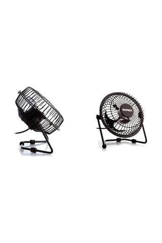 Everest Efn-482 Masaüstü Metal Siyah Usb Fan Vantilatör