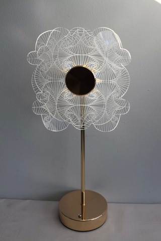 Krd-6824 Lemmy Masa Lambası Beyaz