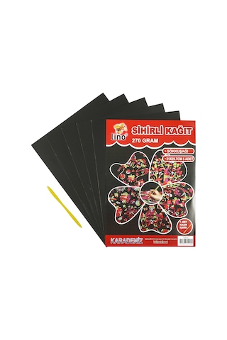 Lino A4 Sihirli Kağıt 20X30 Cm 5 Li Kalem