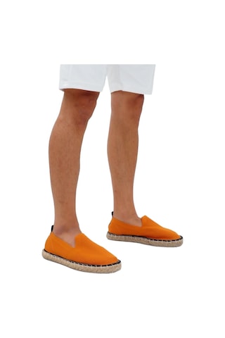 Unisex Turuncu Triko Espadril Turuncu