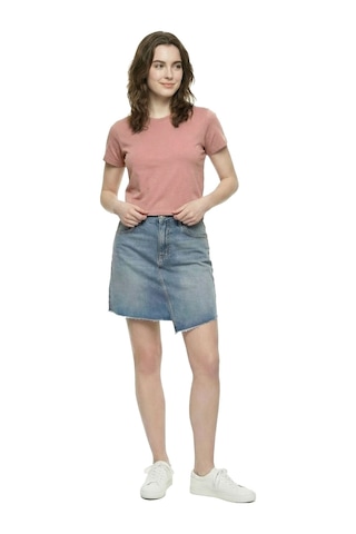 Kadın T-shirt Lf2042935 Lıght Pınk Pembe