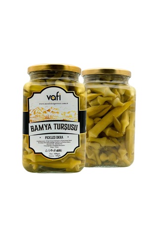 Vafi Turşu Serisi Bamya Turşusu 1000cc-500gr-8489