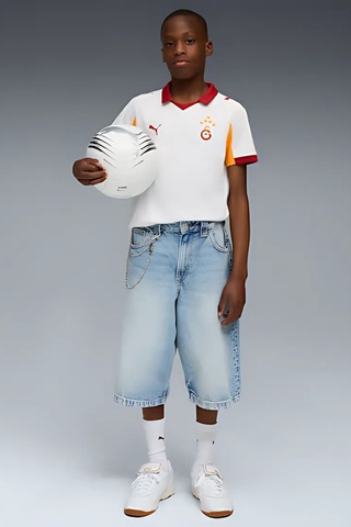Puma Galatasaray 2025/2026 77981902 Çocuk Deplasman Forması Beyaz