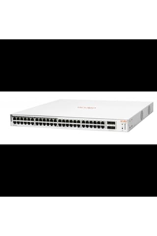 Hp Aruba Instant On, Jl815a, 1830-48g, 48port, Gigabit, 24 Port Poe 370w, 4 Port Gigabit Sfp, Yöneti
