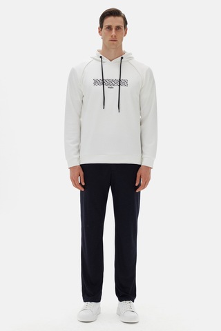 Twn Slim Fit Ekru Düz Rayon Sweatshirt 4ece24702002m Çok Renkli