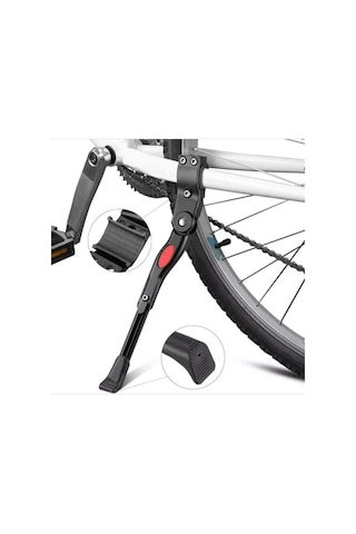 Bisiklet Yan Sehpa Kelepçeli Arka Ayaklık Alüminyum Park  Ayağı