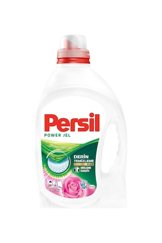 Persil Power Jel Çamaşır Deterjanı Gülün Büyüsü 4 x 1690 ML 104 Yıkama