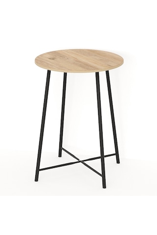 Mutfak Oval 2 Kişilik Bar Yemek Masası Çam 1515